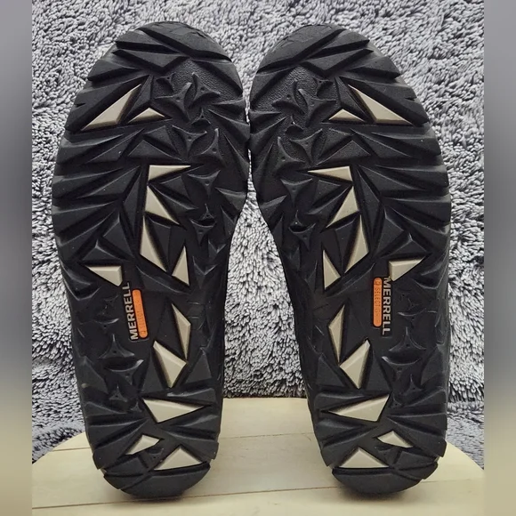 Merrell Winter Boots Womens Size 8 Black Snow Fleece Lined Insulated Waterproof - Picture 8 of 9